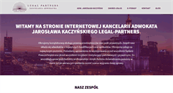 Desktop Screenshot of legal-partners.pl